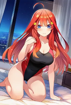 中野五月　競泳水着顔面騎乗