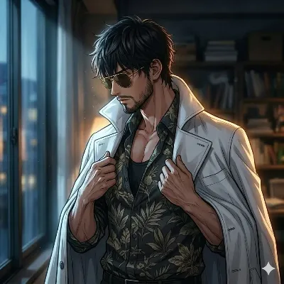 夜の街に潜む謎の探偵