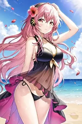 夏のルカちやん