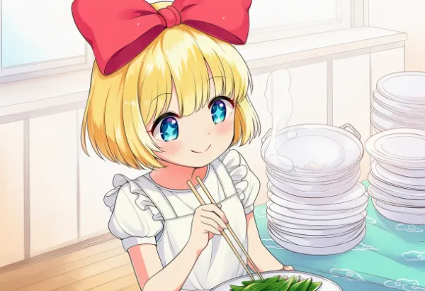 ほうれん草のおひたしたくさんつくるよー