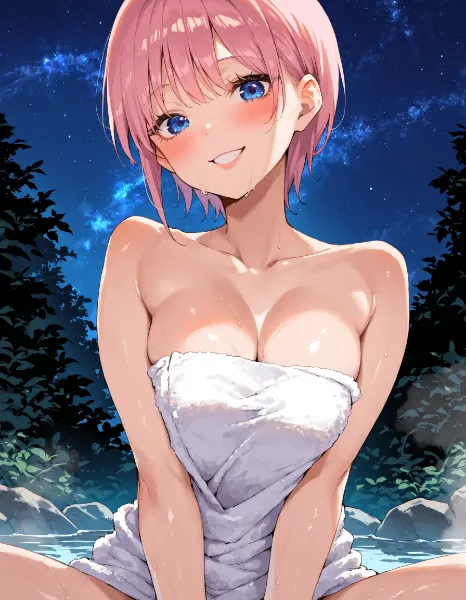 【五等分の花嫁】中野一花　温泉