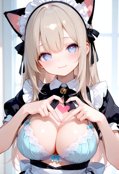 猫耳メイドのハートフルな一日