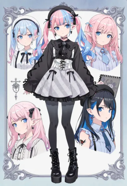 揺れる髪と記録の静寂