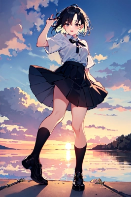 夕焼け少女