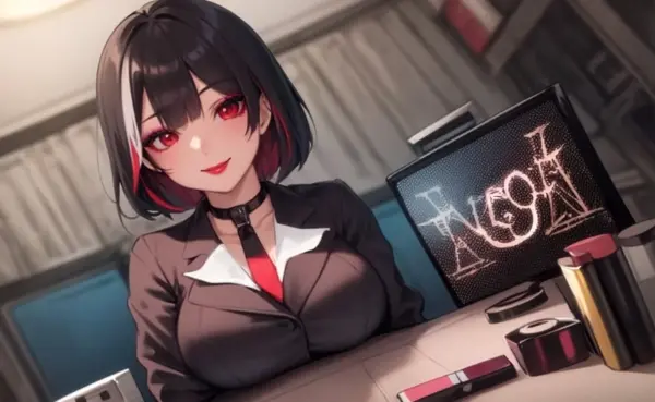 コスメショップのお姉さん