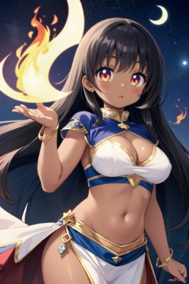 中東風魔法少女