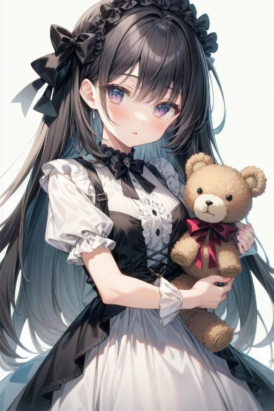 ゴシックロリータとテディベア