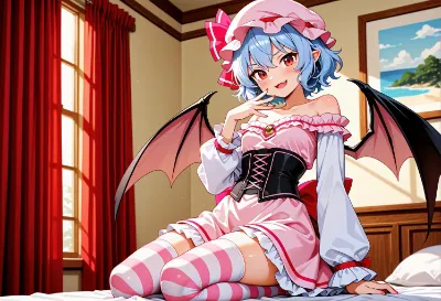甘ロリ服のレミリア