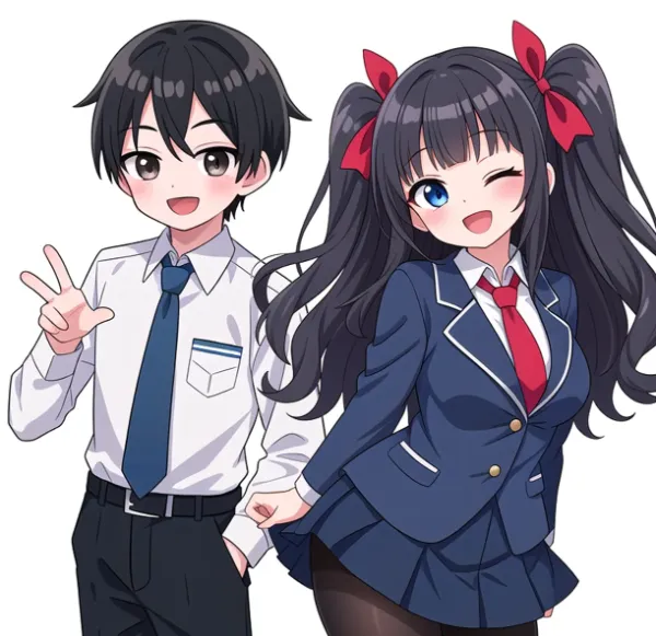 高校生カップル