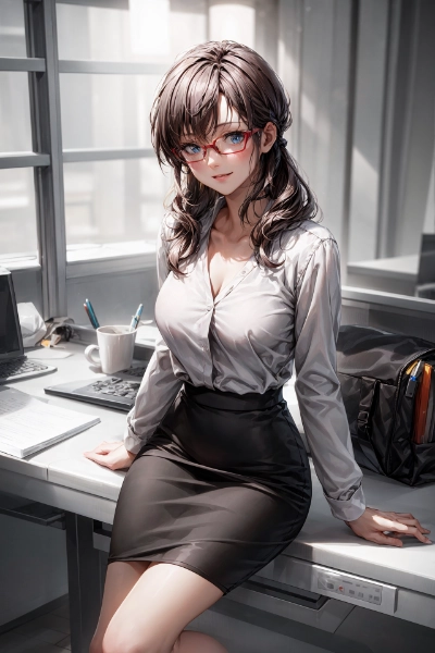 あんまり残業ばっかりして、体こわしちゃダメよ♪