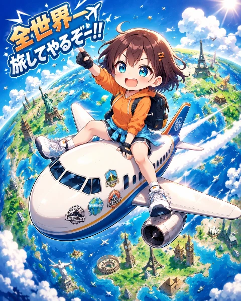 世界旅行！