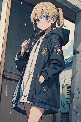 雨宿りしていこうか