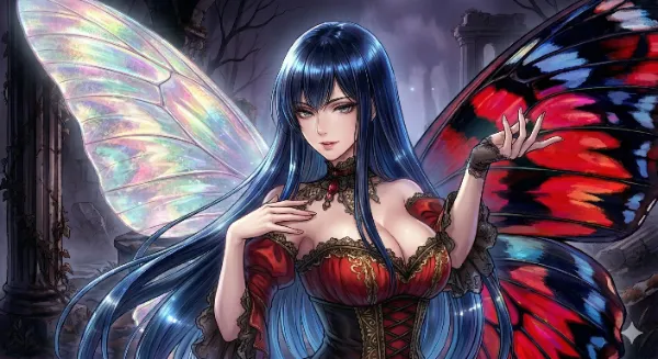 妖艶なアグリアスと片翼