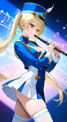 女子高生はクラリネットに覚醒する………♡  (青葉 光)