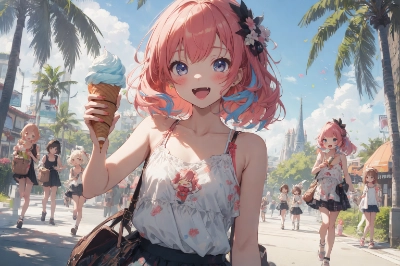 アイスクリーム (失敗A)