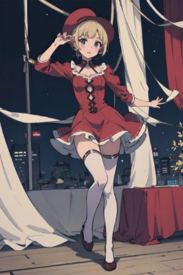 都会のサーカスパフォーマー