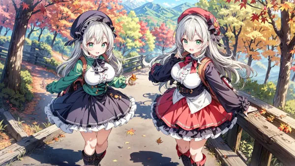 秋風に誘われし双子の旅路