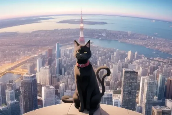 黒猫のどこでも旅行