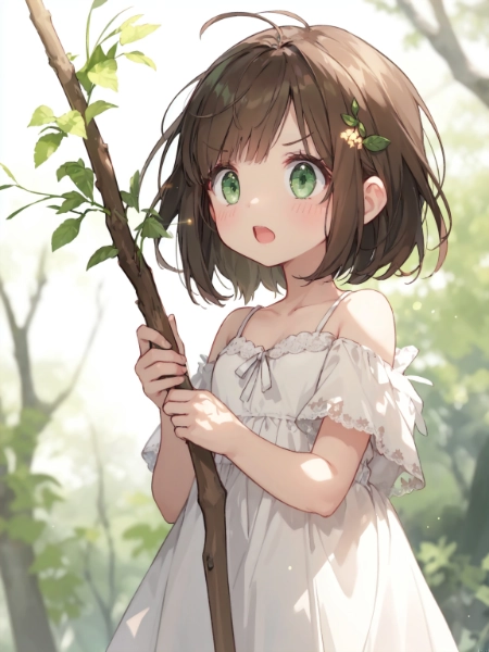 なんか、すごく良い感じの枝を拾った！！