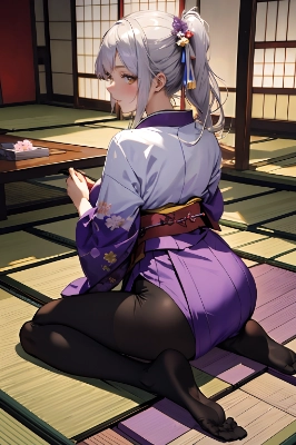 和装美人
