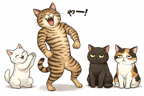 キジトラきんに君