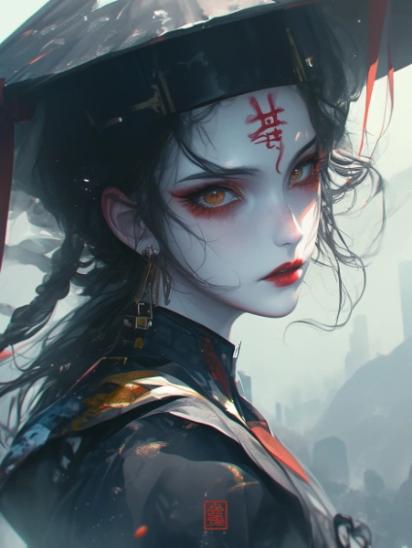 No.1184 キョンシーガール