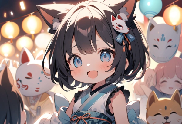 狐神さまのお祭り