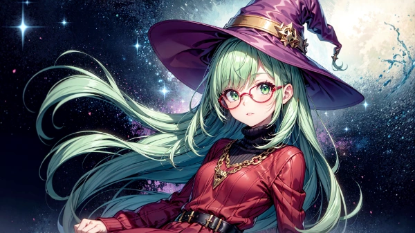 緑髪のお姉さん