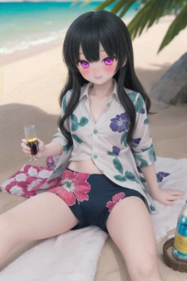 drunk girl Beach Girl 2