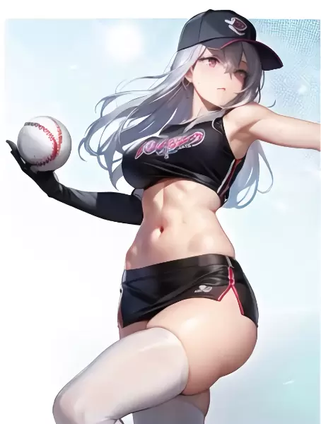 ⚾️野球ガール　②ピッチャー　⑵