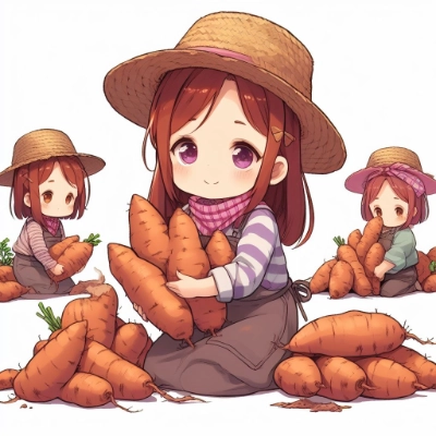 芋の収穫のサムネイル