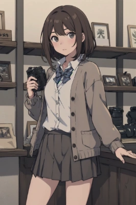 お店の中で