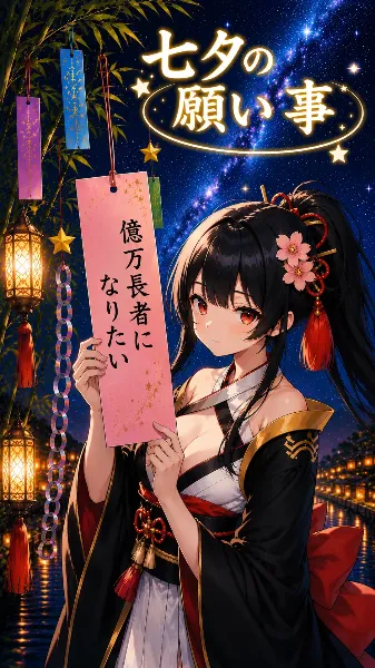 七夕の願い事
