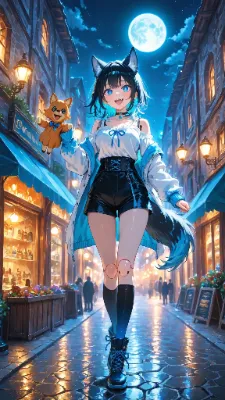 🐺 人形キャラクター 〜糸が切れた！自由だ！！〜🌙