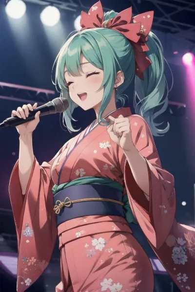 演歌アイドルあらわる