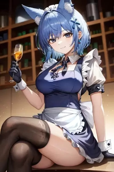 メイドの休憩！！