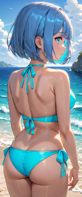 後ろ姿もすてきな
