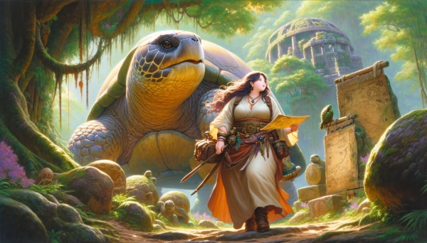 『カメと冒険』