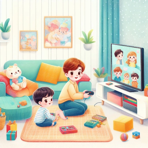 子供とテレビゲーム