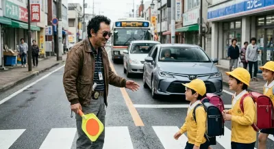 ”グラサン”の朝