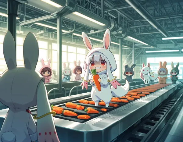 🥕工場だぜぇい！