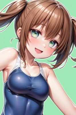 水着少女