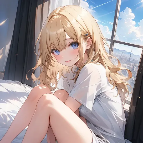 金髪の女の子8