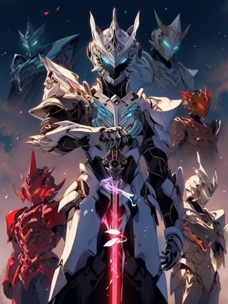 No.671 投稿作品MIX　変身ヒーロー✕聖騎士