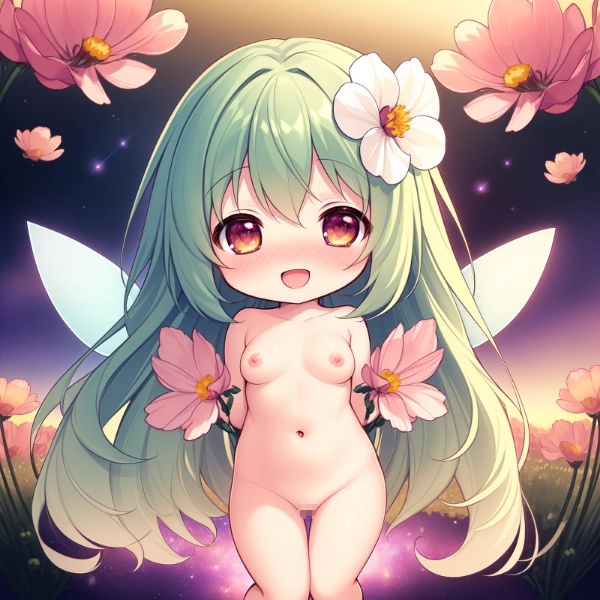 コスモスの妖精さん