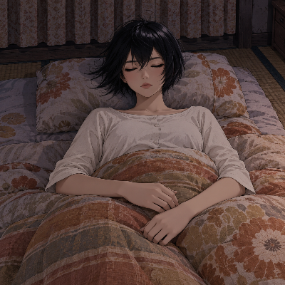 おやすみ🌙（アースちゃん）