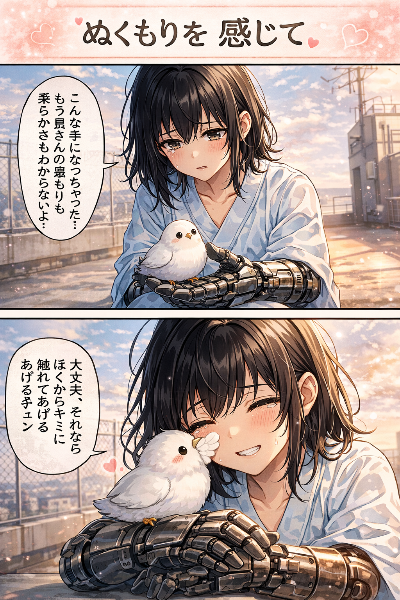 ぬくもりを感じて