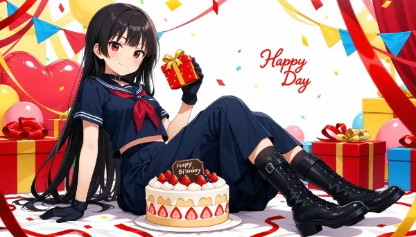 今日は誕生日...