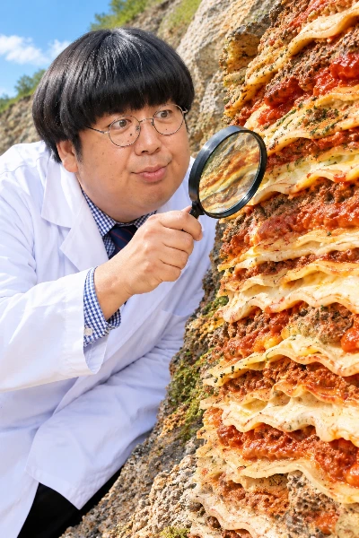 ラザニア地層
