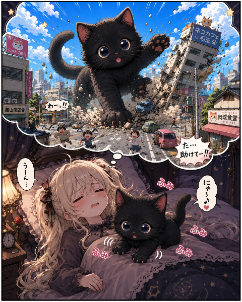このふくらみ気になるニャ